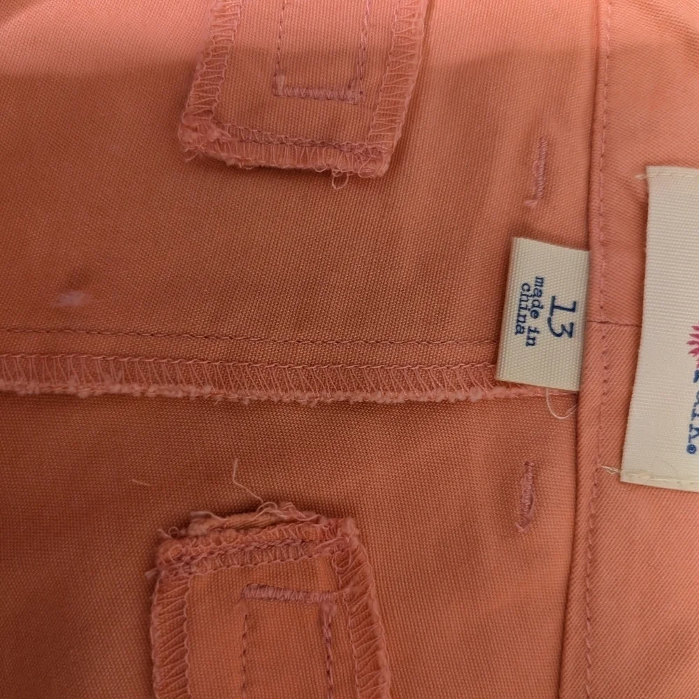 Wishful Park Stretch Coral Cotton Shorts Size 13 NWT MSRP $35 - Picture 3 of 4